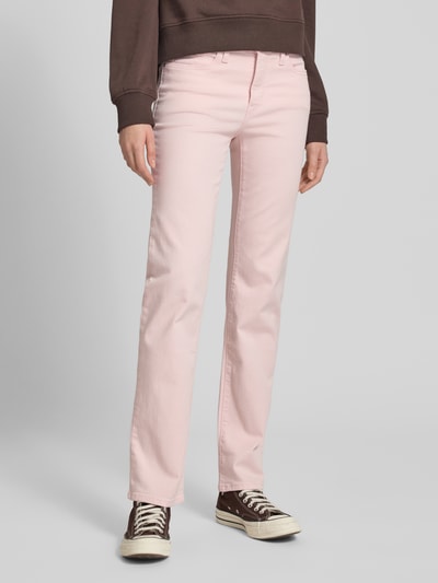 Levi's® 300 Straight Fit Jeans aus Baumwoll-Mix Modell '314' Rosa 4