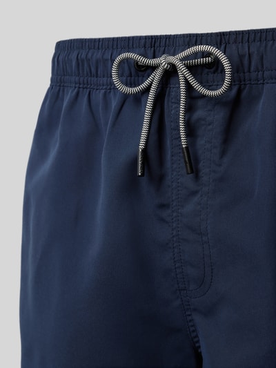 Jack & Jones Badehose mit elastischem Bund Modell 'FIJI' Dunkelblau 2