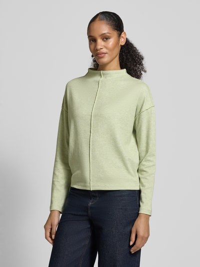 OPUS Sweatshirt mit Stehkragen Modell 'Sinzi' Schilf 4