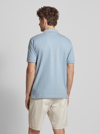 Gant Regular Fit Poloshirt mit Label-Stitching Hellblau 5