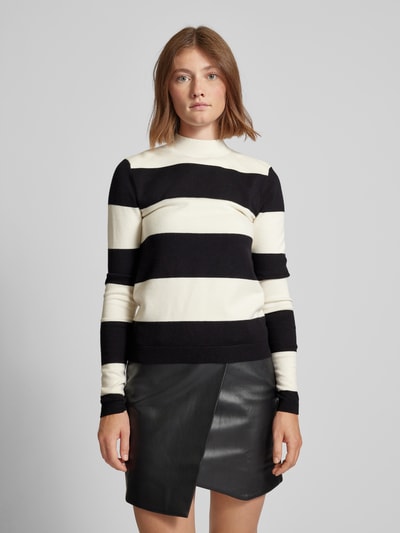 LeGer by Lena Gercke Gebreide pullover met turtleneck, model 'Lotti' Zwart - 4