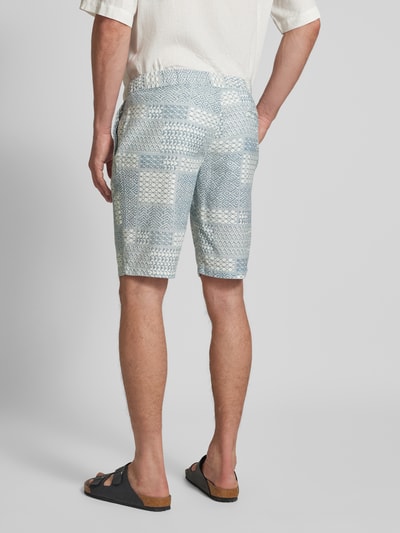 MCNEAL Bermudas mit elastischem Bund Hellblau 5