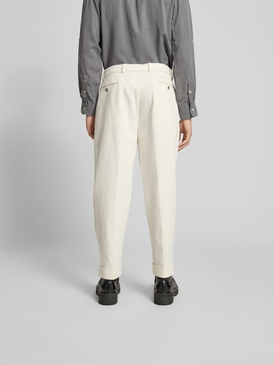 Officine Générale Chino mit Gesäßtaschen Weiss 5