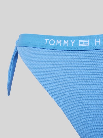 TOMMY HILFIGER Figi bikini z nadrukiem z logo Niebieski 2