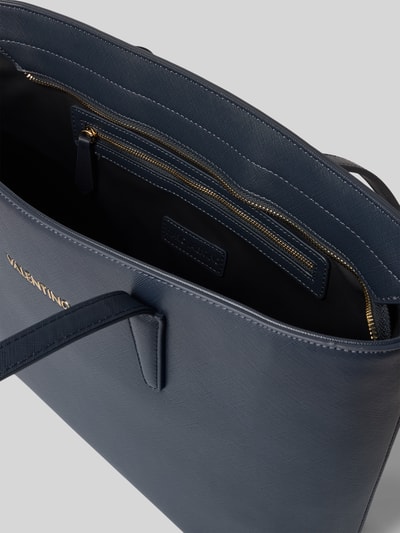 VALENTINO BAGS Shopper met labeldetail Marineblauw - 4