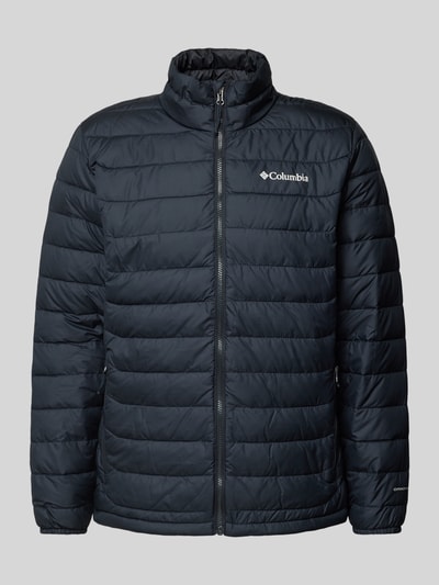 COLUMBIA Steppjacke mit Label-Print Black 1