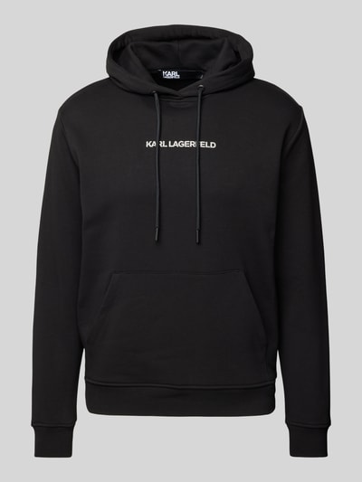 Karl Lagerfeld Hoodie mit Kapuze Silber 2