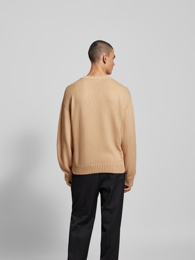 Dsquared2 Pullover mit gerippten Abschlüssen Sand 5