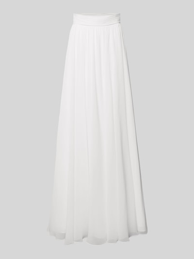 Luxuar Spódnica midi z wszytym zamkiem błyskawicznym Złamany biały 2