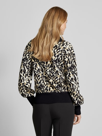 YAS Gebreide pullover met ronde hals, model 'FONNY' Zwart - 5