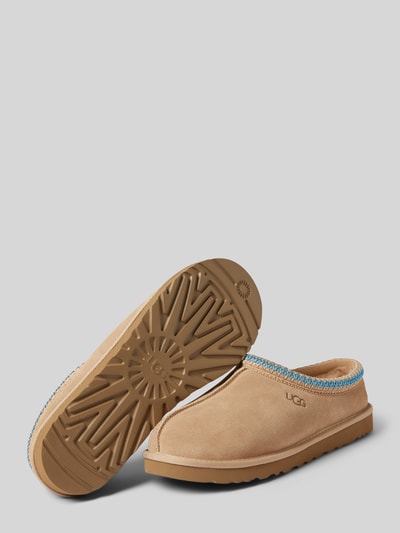 UGG Hausschuhe mit Bordüre Sand 4