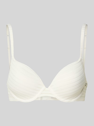 Marc O'Polo BH mit Streifenmuster Offwhite 1