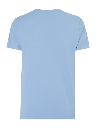s.Oliver RED LABEL T-Shirt mit Logo-Print im Vintage Look Bleu 3