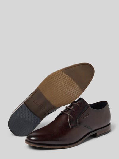 bugatti Derby mit Label-Detail Modell 'Gapo' Dunkelbraun 4