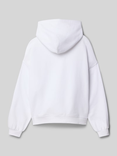 Calvin Klein Jeans Oversized Hoodie mit Kapuze Weiss 3