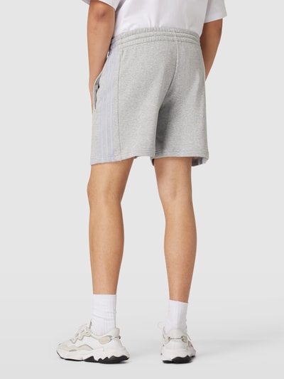 ADIDAS SPORTSWEAR Sweatshorts met labelstitching Lichtgrijs gemêleerd - 5