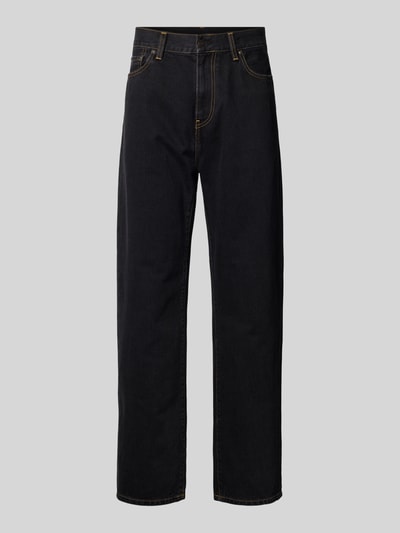 Carhartt Work In Progress Jeans met steekzakken, model 'AARON' Zwart - 2