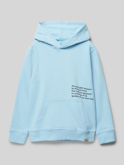 Garcia Hoodie mit Kapuze Bleu 1