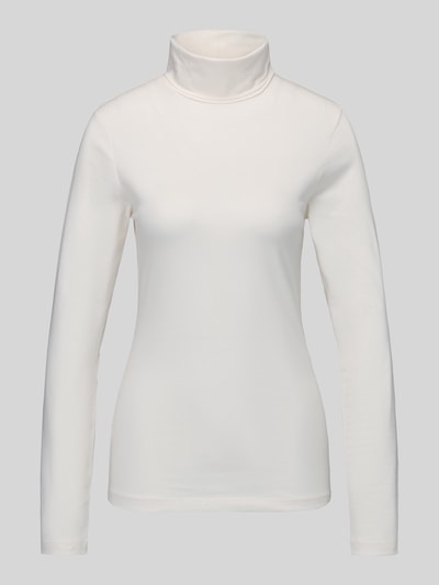 Marc O'Polo DENIM Regular Fit Langarmshirt aus Baumwoll-Mix  Offwhite 2