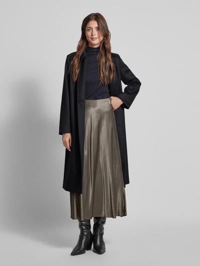 Luisa Cerano Midirok met plooien Taupe - 1