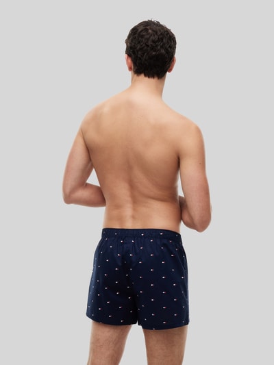 Tommy Hilfiger Bokserki z detal z logo w zestaw 3 szt. Granatowy 5