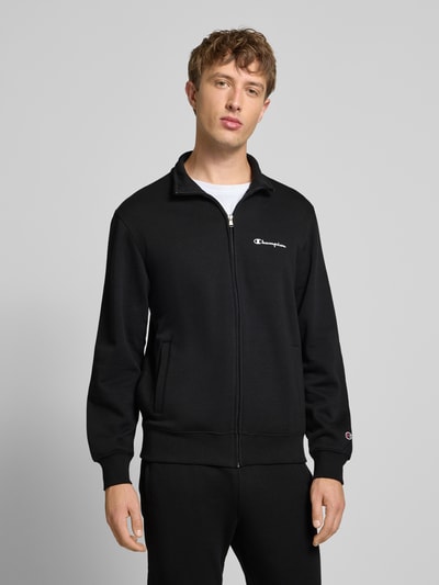 CHAMPION Dres o kroju regular fit z nadrukiem z logo Czarny 4