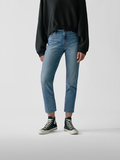 Frame Straight Fit Jeans Blau 4