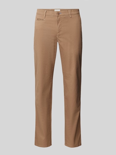 Brax Stoffen broek met paspelzak Camel - 2