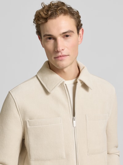 JAKE*S STUDIO MEN Overhemdjack met ritssluiting Kit - 3