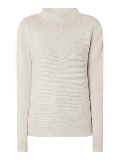 Tom Tailor Pullover aus Baumwolle  Sand Melange 2