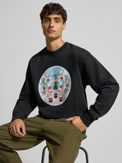 Kenzo Sweatshirt mit Label-Detail Black 3