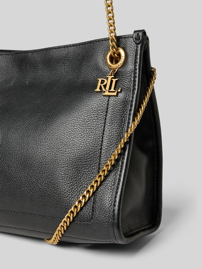 Lauren Ralph Lauren Leren handtas met labelhanger  - 3