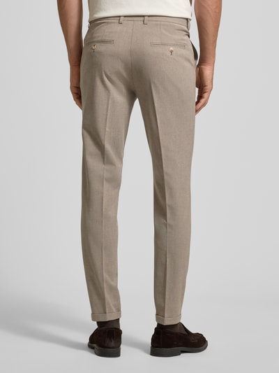 Matinique Stoffhose mit Bundfalten Modell 'liam' Hellbraun 5