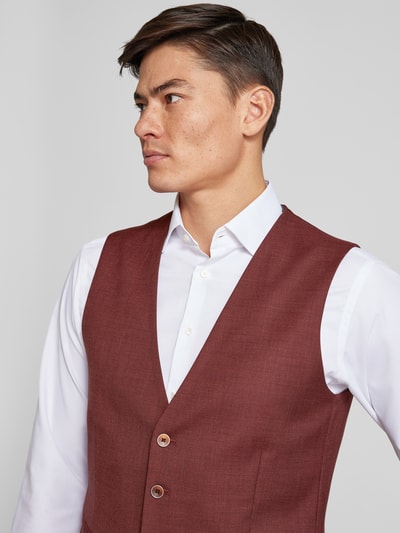 MCNEAL Gilet met knoopsluiting Rood - 3