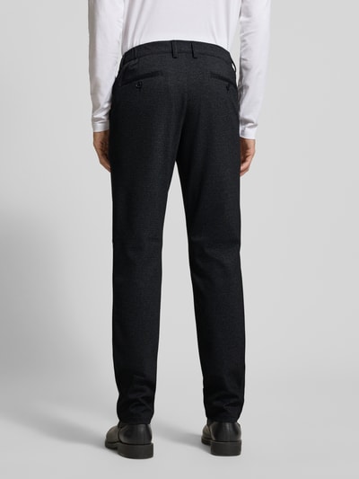 Christian Berg Men Regular fit stoffen broek met viscose Donkergrijs - 5