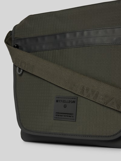 Strellson Torba na ramię z naszywką z logo model ‘NORTHWOOD RS DORIAN’ Khaki 3