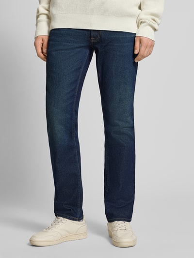 Calvin Klein Jeans Slim fit jeans met 5-pocketmodel Donkerblauw - 4