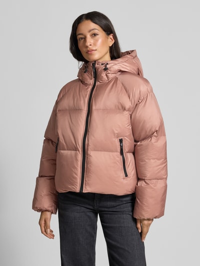 WITHBLACK Kurtka pikowana z kapturem Brudnoróżowy 4