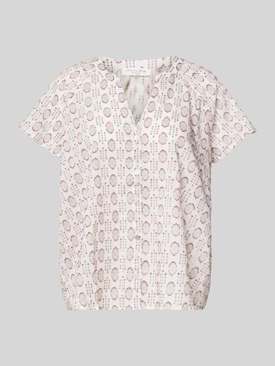 Christian Berg Woman Hemdbluse mit Knopfleiste Offwhite 2