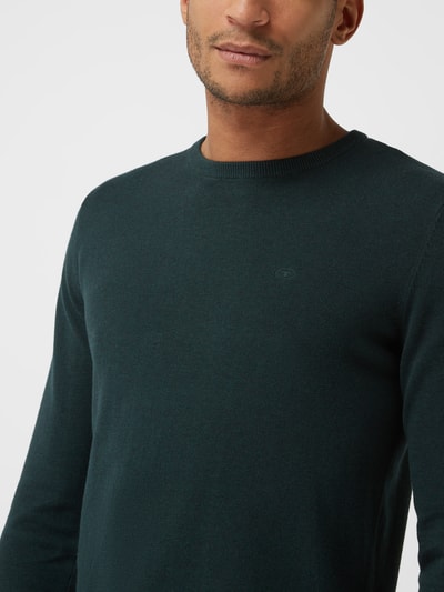 Tom Tailor Pullover aus Baumwolle  Bottle Melange 3