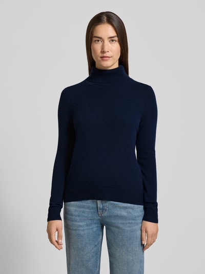Christian Berg Woman Strickpullover aus reinem Kaschmir Dunkelblau 4