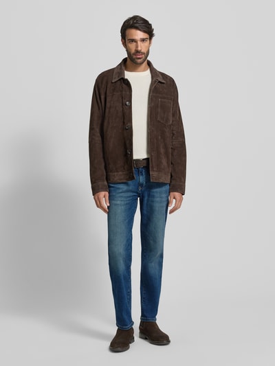 MCNEAL Regular fit jeans met steekzakken Rookblauw - 1