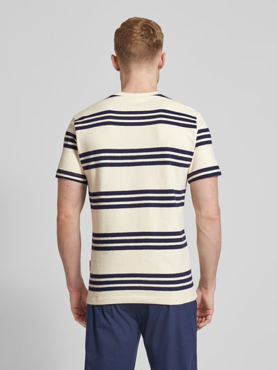 Casual Friday T-shirt met ronde hals Offwhite - 5