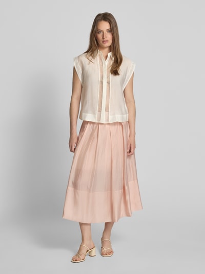 Copenhagen Muse Spódnica midi z zamkiem błyskawicznym model ‘MOLLY’ Jasnoróżowy 1