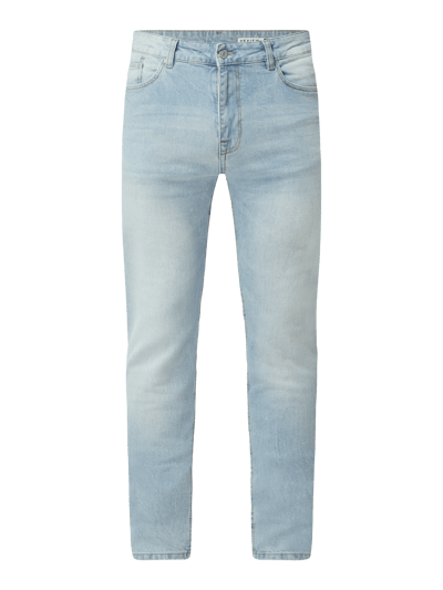 REVIEW Jeansy o kroju slim fit z dodatkiem streczu  Jasnoniebieski 2