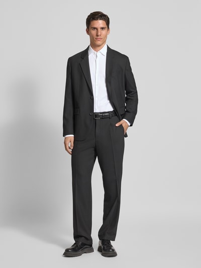 HUGO Slim Fit Business-Hemd mit Knopfleiste Modell 'Kenno' Weiss 1