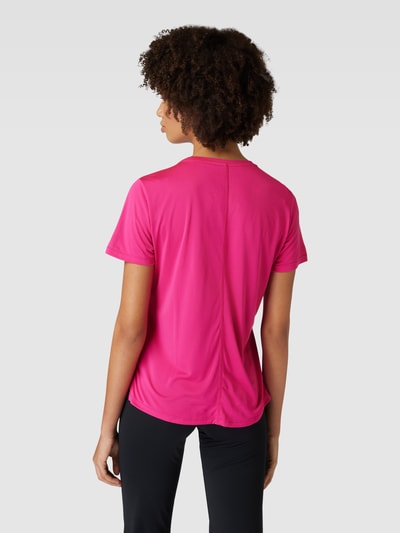 NIKE TRAINING T-shirt met logoprint Felroze - 5