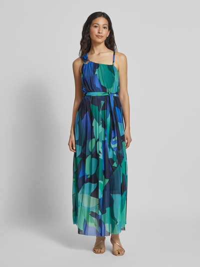 GUIDO MARIA KRETSCHMER WOMAN Abendkleid mit Bindegürtel Modell 'Majella' Dunkelblau 4