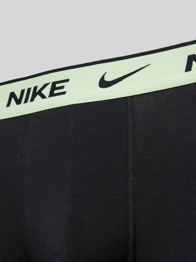 Nike Boxershort met elastische band met label in een set van 3 stuks, model 'E-DAY' Zwart - 2