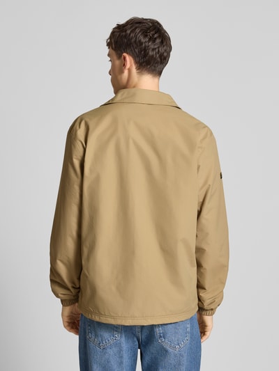 Superdry Jacke mit Umlegekragen und Eingrifftaschen Hellbraun 5